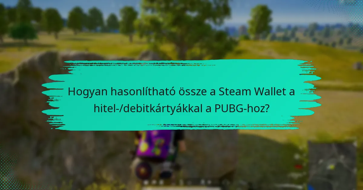 Mik a hátrányai a Steam Wallet használatának a PUBG-hoz?
