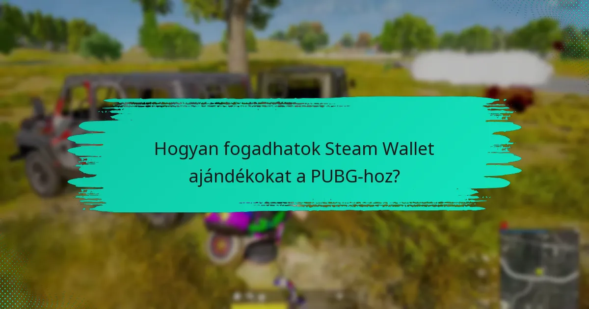 Hogyan küldhetek Steam Wallet ajándékot a PUBG-hoz?
