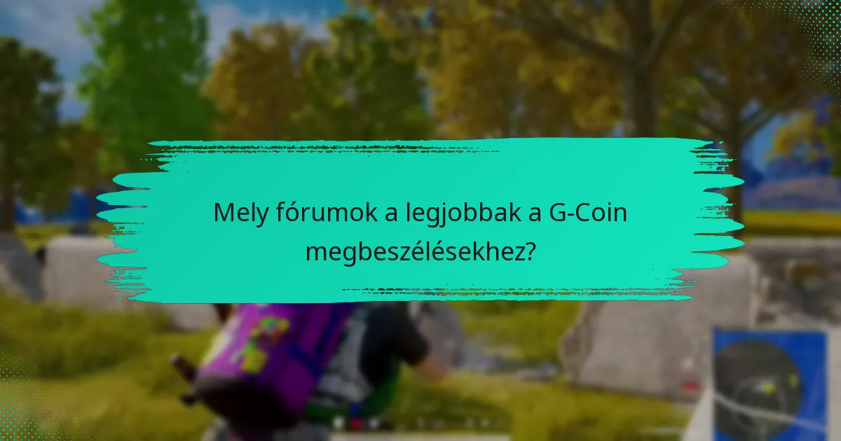 Mely közösségi média csoportok foglalkoznak a G-Coin-nal?