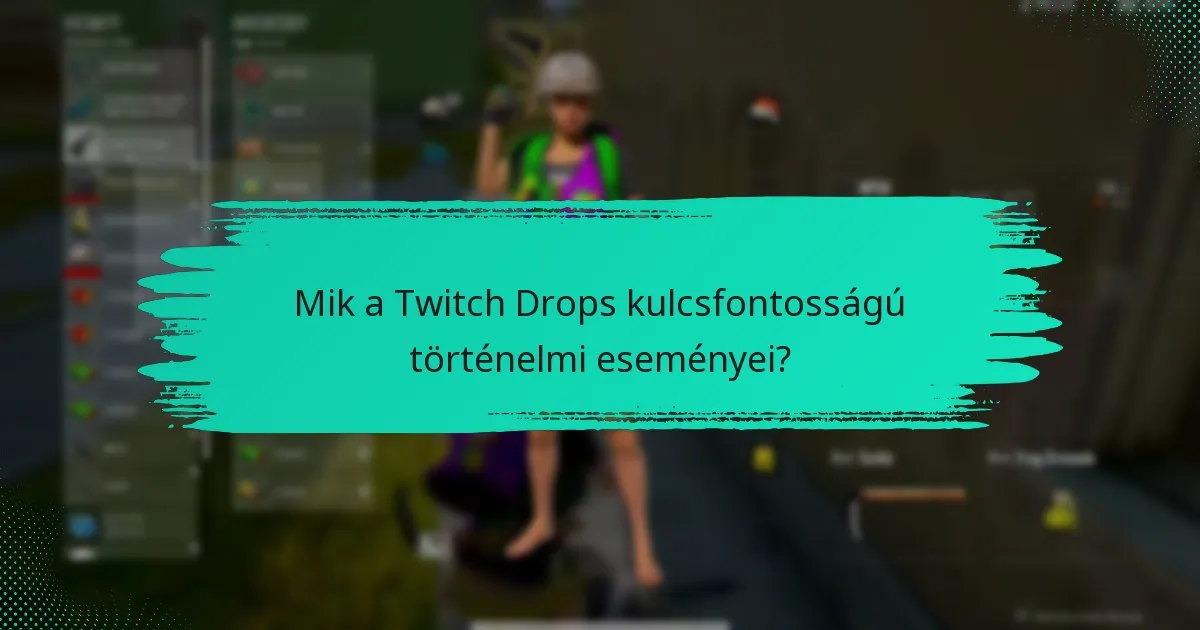 Mely Twitch Drops események voltak a legnépszerűbbek?